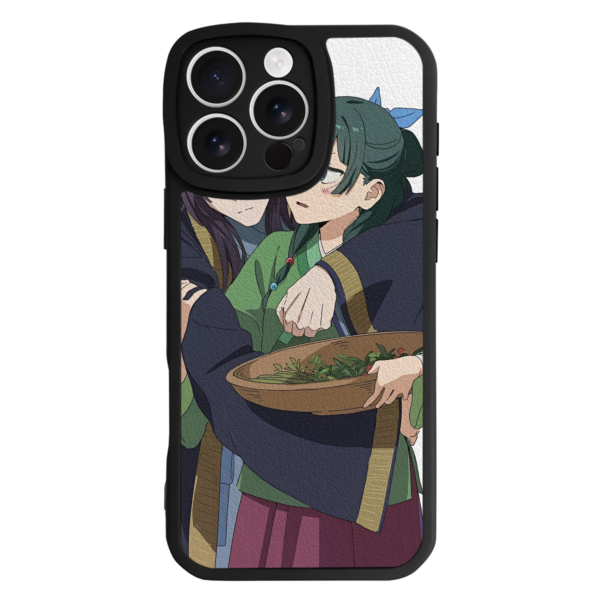 薬屋のひとりごと The Apothecary Diaries 【iPhone 16シリーズ対応】シリコンスマホケース（レザー調） 材質：シリコン